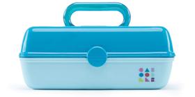 Organizador de maquiagem Caboodles Pretty In Petite Turquoise