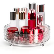 Organizador de maquiagem CECOLIC 360 Rotating com 11" Lazy Susan