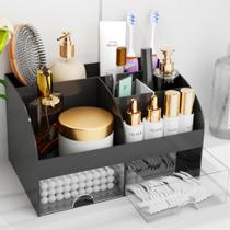 Organizador de maquiagem COMFYROOM com gavetas para Vanity Black