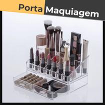 Organizador de Maquiagem e Cosméticos de Acrílico C/ Gaveta - Paramount Organizador de Maquiagem e Cosméticos de Acrílico C/ Gaveta - Paramount