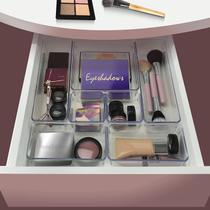 Organizador de Maquiagem, Gavetas, em Acrílico, Kit 7 Peças Organizador de Maquiagem, Gavetas, em Acrílico, Kit 7 Peças