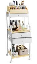 Organizador de Maquiagem HaPirm Floor - Porta-Maquiagem com Gavetas