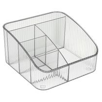 Organizador de maquiagem JessLab PET Skincare com 5 compartimentos
