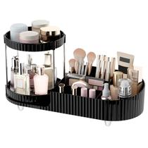 Organizador de maquiagem Jywantful Countertop com 360 bandejas giratórias