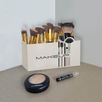 Organizador de Maquiagem Makeup Caixa De Armazenamento De Pincéis De Maquiagem
