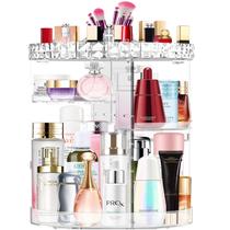 Organizador de maquiagem MISERWE 360 Rotating com 7 camadas ajustáveis