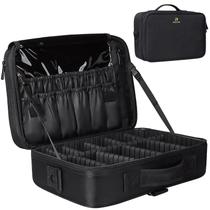 Organizador de Maquiagem para Viagem - Maleta com Divisórias Ajustáveis Organizador de Maquiagem para Viagem - Maleta com Divisórias Ajustáveis