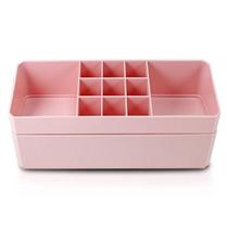 Organizador De Maquiagem, Porta Jóias De 2 Andares Linha Loft Rosa