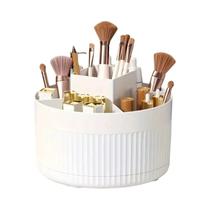 Organizador de Maquiagem Rotativo 360° - Suporte para Pincel, Batom e Lápis Organizador de Maquiagem Rotativo 360° - Suporte para Pincel, Batom e Lápis