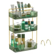 Organizador de maquiagem SONGMICS 3-Tier Skincare Pale Green UJKA013C01