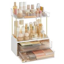 Organizador de Maquiagem SONGMICS 4 Camadas com 4 Divisórias Transparentes