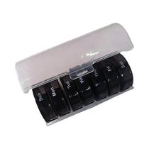 Organizador De Medicamentos Semanal De 7 Dias Com 14 Compartimentos, Pequeno, Em Plástico PP, Para