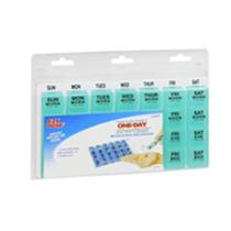 Organizador de Medicamentos Semanal Ezy-Dose - 4x Dia, Grande (Pacote com 2)