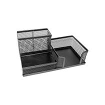 Organizador de Mesa 3x1 Aramado Preto VMP