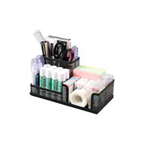 Organizador de Mesa Aramado Multiuso Porta Caneta Porta Treco 9,5cm X 10,5cm X 20cm - Zein