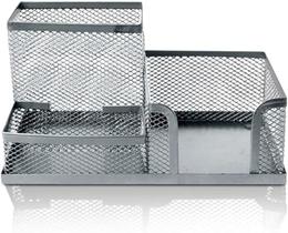 Organizador De Mesa Aramado Prata Keep - El090 - Multi