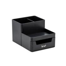 Organizador de Mesa BRW 4 Divisórias c/ Gaveta