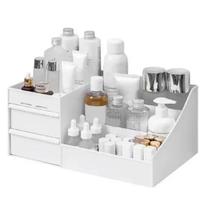 Organizador De Mesa C/ Gaveta Porta Treco Multiuso Branco Organizador De Mesa C/ Gaveta Porta Treco Multiuso Branco
