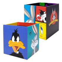 Organizador de Mesa - DAC - Looney Tunes Grande Kit com 2 Peças