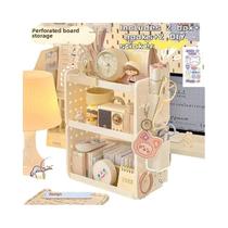 Organizador De Mesa De 3 Camadas Multifuncional Prateleira De Mesa Porta Caneta Rack De