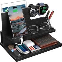 Organizador de Mesa de Cabeceira Wood Phone T TARANTO