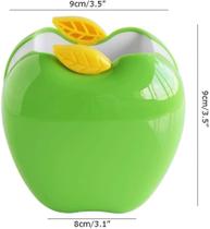 Organizador de Mesa de Escritório Cesta de Armazenamento Porta Canetas/Lápis Maçã Verde