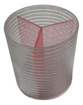 Organizador de Mesa de Escritório Cesta de Armazenamento Porta Canetas/Lápis Redondo Transparente Organizador de Mesa de Escritório Cesta de Armazenamento Porta Canetas/Lápis Redondo Transparente