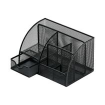 Organizador De Mesa De Metal De Grande Capacidade Para Canetas E Materiais De Escritório E Escolares Organizador De Mesa De Metal De Grande Capacidade Para Canetas E Materiais De Escritório E Escolares