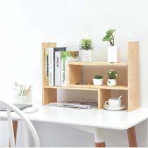 Organizador De Mesa Escritório Sala Natural Em Madeira Organizador De Mesa Escritório Sala Natural Em Madeira