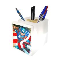 Organizador de Mesa Iluminado Capitão América Marvel Organizador de Mesa Iluminado Capitão América Marvel