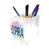 Organizador de Mesa Iluminado Não Pira Porta Lápis e Celulares Organizador de Mesa Iluminado Não Pira Porta Lápis e Celulares