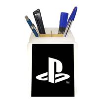 Organizador de Mesa Iluminado - PlayStation Pt Logo Decorfun