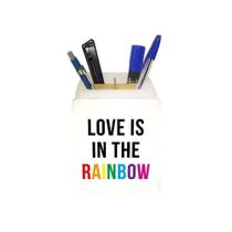 Organizador de Mesa Iluminado Porta Lápis Caneta Treco Objetos DecorFun - Rainbow Arco Íris Organizador de Mesa Iluminado Porta Lápis Caneta Treco Objetos DecorFun - Rainbow Arco Íris