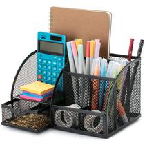 Organizador de mesa Mr. Pen Mesh Porta caneta/lápis preto Organizador de mesa Mr. Pen Mesh Porta caneta/lápis preto