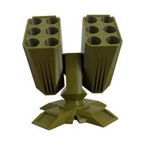 Organizador De Mesa Multi-Compartimentos Em Estilo Militar Verde Oliva Para Entusiastas Militares