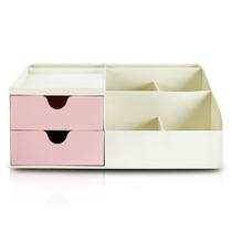 Organizador de Mesa Multifuncional Lifestyle Jacki Design Rosa Organizador de Mesa Multifuncional Lifestyle Jacki Design Rosa