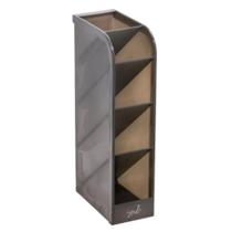 Organizador de Mesa Multiuso Vertical Diagonal Cores Pastel - BRW Organizador de Mesa Multiuso Vertical Diagonal Cores Pastel - BRW