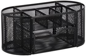 Organizador de mesa para escritório Amazon Basics Mesh Black Organizador de mesa para escritório Amazon Basics Mesh Black