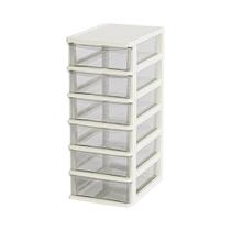 Organizador De Mesa Pequeno, Caixa De Armazenamento De Plástico De 2 a 6 Camadas Com Gaveta Para