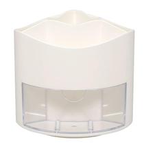 Organizador de Mesa Porta Lápis Giratório com 01 Gaveta Organizador de Mesa Porta Lápis Giratório com 01 Gaveta