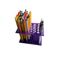 Organizador De Mesa Roxo Ergonômico Praticidade E Beleza Para Seu Espaço