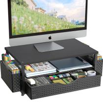 Organizador de Mesa Spacrea Suporte Elevatório para Monitor com Gaveta Organizador de Mesa Spacrea Suporte Elevatório para Monitor com Gaveta