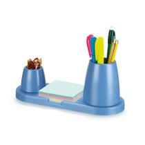 Organizador de Mesa Trio Plus Azul Pastel Waleu