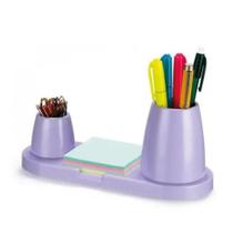 Organizador de Mesa Trio Plus Lilas Pastel Waleu