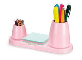 Organizador de Mesa Trio Plus Rosa Pastel Waleu