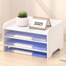 Organizador de Mesa Wisuce Essentials Bandeja para Cartas de Bambu