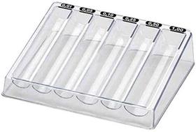 Organizador de Moedas Transparente Waleu