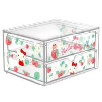 Organizador de Objetos Maquiagem Hello Kitty Sanrio Miniso Organizador de Objetos Maquiagem Hello Kitty Sanrio Miniso