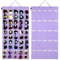 Organizador de óculos de sol AROUY Storage 25 slots roxo Organizador de óculos de sol AROUY Storage 25 slots roxo