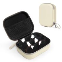 Organizador de óculos de sol de viagem Bukere PU Leather 28x18x6 cm